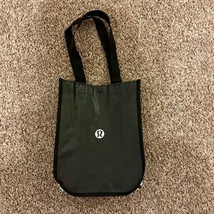 Lululemon Small Shopping Bag Tote Black Like New